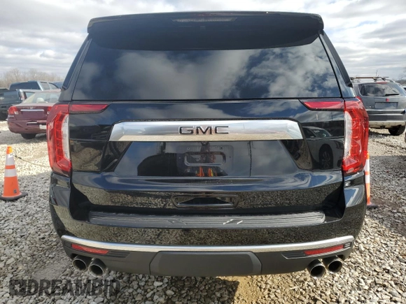 2024 GMC Yukon Denali with VIN 1GKS2DKL7RR226745, listed as a Copart auction lot 43639505 with 7,861 mi miles and Salvage Title. Bid and sale history available at carsss.com. Image 6.