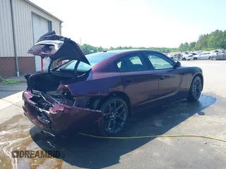 2022 Dodge Charger SXT with VIN 2C3CDXBG1NH231355, listed as a IAAI auction lot 41632420 with 28,333 mi miles and . Bid and sale history available at DreamBid. Image 4.