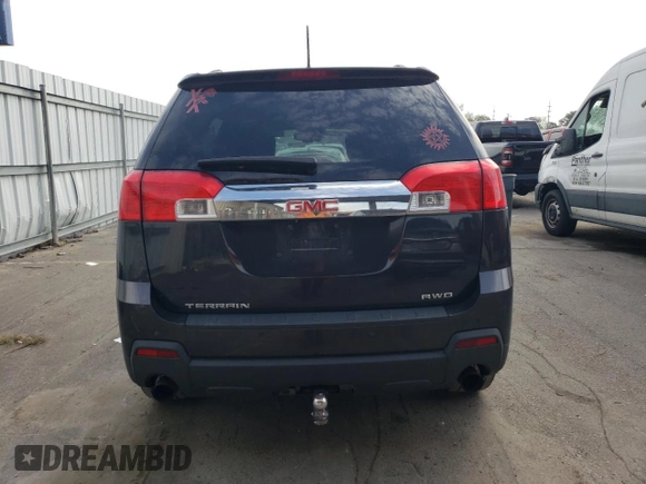 2015 GMC Terrain SLE with VIN 2GKFLWE35F6194634, listed as a Copart auction lot 74590874 with 117,410 mi miles and Salvage Title. Bid and sale history available at DreamBid. Image 6.