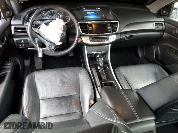 2014 Honda Accord Sedan EX-L with VIN 1HGCR2F89EA070899, listed as a Copart auction lot 85446074 with 112,215 mi miles and Salvage Title. Bid and sale history available at carsss.com. Image 8.