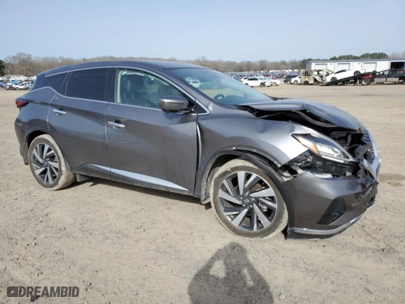 2023 Nissan Murano SL with VIN 5N1AZ2CS5PC118035, listed as a Copart auction lot 48243235 with 20,447 mi miles and Salvage Title. Bid and sale history available at carsss.com. Image 4.