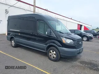 2018 Ford Transit with VIN 1FTYR2CM3JKB37717, listed as a IAAI auction lot 42561064 with 102,036 mi miles and . Bid and sale history available at DreamBid. Image 1.