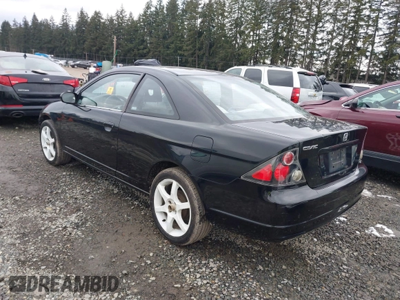 2002 Honda Civic EX with VIN 1HGEM22942L041574, listed as a IAAI auction lot 41504245 with 1 mi miles. Bid and sale history available at carsss.com. Image 3.