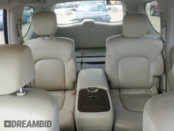 2017 Infiniti QX80 with VIN JN8AZ2NE7H9154114, listed as a Copart auction lot 58202525 with 155,750 mi miles and Salvage title. Bid and sale history available at DreamBid. Image 10.
