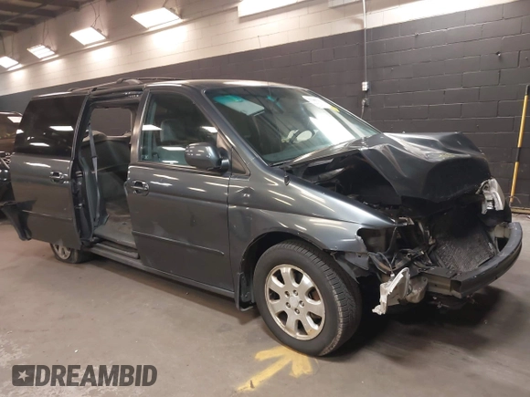 2004 Honda Odyssey EX-RES z VIN 5FNRL18814B092516, wystawiony jako IAAI lot #42108211 z przebiegiem 214 312 mil mil oraz . Historia ofert i sprzedaży dostępna na DreamBid. Obrazek 1.