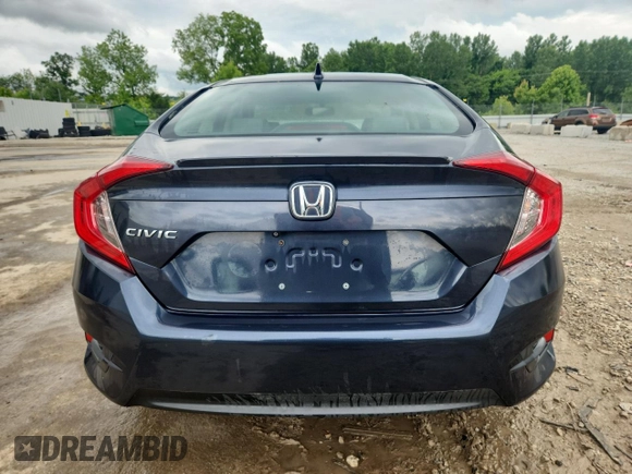 2016 Honda Civic EX-L with VIN 19XFC1F75GE018863, listed as a Copart auction lot 60630535 with 158,806 mi miles and Salvage title. Bid and sale history available at DreamBid. Image 6.