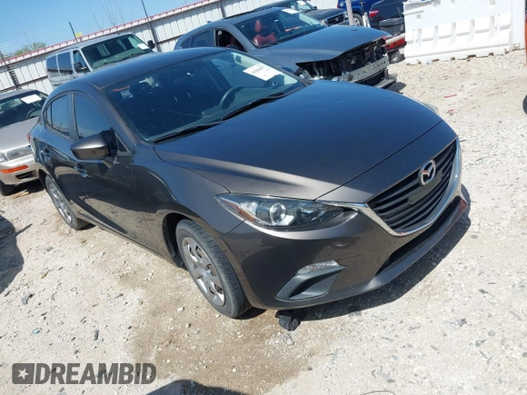 2014 Mazda 3 i Sport with VIN JM1BM1U75E1150228, listed as a IAAI auction lot 41984077 with 85,471 mi miles and . Bid and sale history available at carsss.com. Image 1.