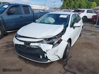 2020 Toyota Corolla LE with VIN JTDEPRAE2LJ043723, listed as a IAAI auction lot 40468101 with 116,008 mi miles. Bid and sale history available at carsss.com. Image 17.