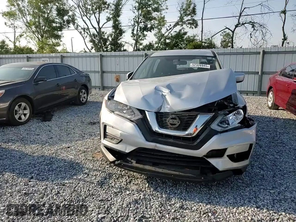 2017 Nissan Rogue S with VIN JN8AT2MT1HW384993, listed as a Copart auction lot 52326945 with 80,266 mi miles and Salvage Title. Bid and sale history available at carsss.com. Image 11.