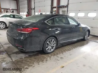 2018 Genesis G80 3.8L with VIN KMHGN4JE4JU232110, listed as a IAAI auction lot 41425938 with 108,170 mi miles. Bid and sale history available at carsss.com. Image 4.