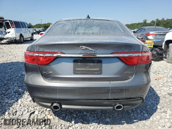 2016 Jaguar XF 35t Premium with VIN SAJBD4BVXGCY09237, listed as a Copart auction lot 71939444 with 0 mi miles and Salvage Title. Bid and sale history available at carsss.com. Image 6.