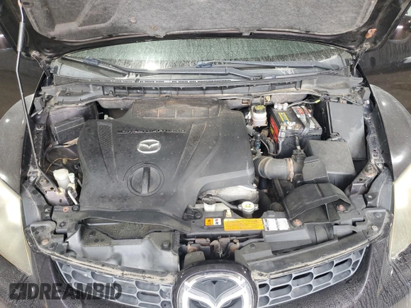 2007 Mazda CX-7 Sport with VIN JM3ER29LX70108101, listed as a Copart auction lot 76023534 with 114,076 mi miles and Salvage Title. Bid and sale history available at carsss.com. Image 12.