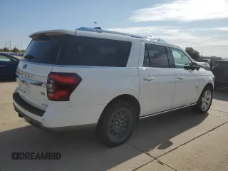 2023 Ford Expedition Max King Ranch z VIN 1FMJK1P83PEA01832, wystawiony jako Copart lot #75518404 z przebiegiem 59 474 mil mil oraz Szkoda całkowita • Salvage title. Historia ofert i sprzedaży dostępna na DreamBid. Obrazek 3.
