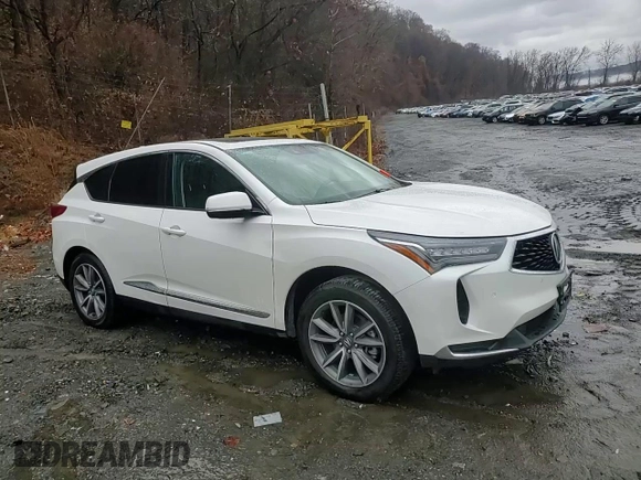 2023 Acura RDX w/Technology Package with VIN 5J8TC2H56PL004094, listed as a Copart auction lot 84284554 with 41,386 mi miles and Salvage Title. Bid and sale history available at carsss.com. Image 12.