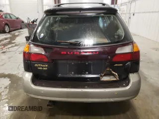 2001 Subaru Legacy Outback L.L. Bean with VIN 4S3BH806017673626, listed as a Copart auction lot 63878494 with 301,500 mi miles and Clean title. Bid and sale history available at DreamBid. Image 6.