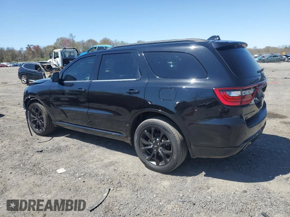 2019 Dodge Durango GT Plus with VIN 1C4RDJDGXKC536206, listed as a Copart auction lot 54305345 with 60,419 mi miles and Salvage title. Bid and sale history available at DreamBid. Image 2.