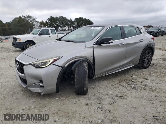 2017 Infiniti QX30 Premium with VIN SJKCH5CP0HA039279, listed as a Copart auction lot 79693364 with 93,816 mi miles and Salvage Title. Bid and sale history available at DreamBid. Image 1.