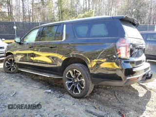 2022 Chevrolet Suburban LT with VIN 1GNSKCKD2NR211585, listed as a Copart auction lot 48373215 with 160,839 mi miles and Salvage Title. Bid and sale history available at DreamBid. Image 2.