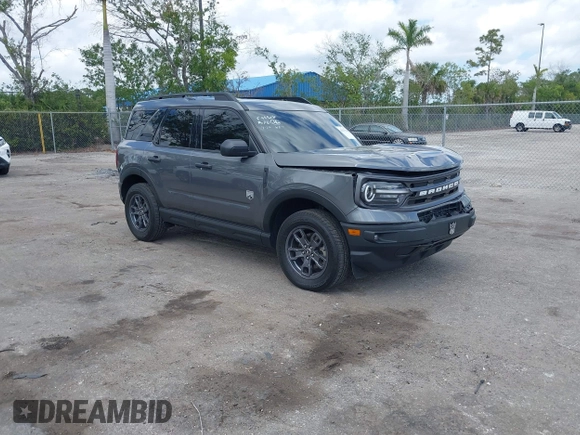 2024 Ford Bronco Sport Big Bend z VIN 3FMCR9B64RRF49928, wystawiony jako IAAI lot #42137826 z przebiegiem 30 277 mil mil oraz . Historia ofert i sprzedaży dostępna na DreamBid. Obrazek 1.
