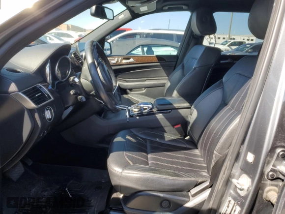 2017 Mercedes-Benz GLS 450 with VIN 4JGDF6EEXHA875367, listed as a Copart auction lot 46113854 with 235,714 mi miles and . Bid and sale history available at DreamBid. Image 7.