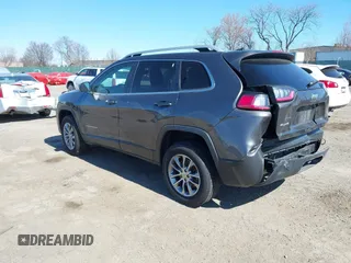 2019 Jeep Cherokee Latitude Plus with VIN 1C4PJMLB9KD177741, listed as a IAAI auction lot 41904835 with 110,792 mi miles. Bid and sale history available at carsss.com. Image 3.