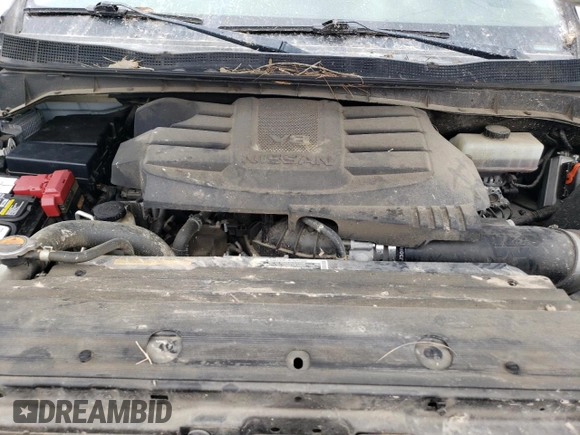 2021 Nissan Titan SV with VIN 1N6AA1EC2MN506607, listed as a Copart auction lot 57905485 with 68,690 mi miles and Salvage title. Bid and sale history available at DreamBid. Image 11.