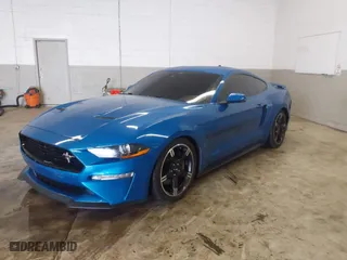 2021 Ford Mustang GT with VIN 1FA6P8CF4M5112464, listed as a IAAI auction lot 41504089 with 15,485 mi miles. Bid and sale history available at carsss.com. Image 18.
