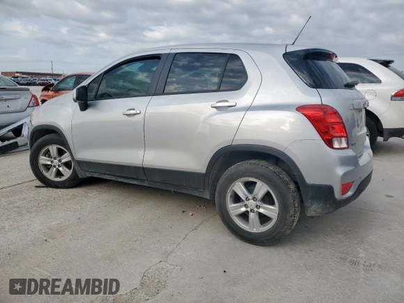 2021 Chevrolet Trax LS with VIN KL7CJKSB0MB327333, listed as a Copart auction lot 51139865 with 33,656 mi miles and Clean Title. Bid and sale history available at carsss.com. Image 2.