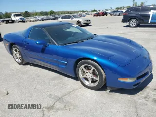 2002 Chevrolet Corvette with VIN 1G1YY22G425114972, listed as a Copart auction lot 49989275 with 140,591 mi miles and Clean Title. Bid and sale history available at carsss.com. Image 4.