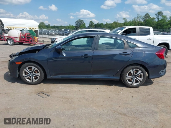 2018 Honda Civic LX with VIN 2HGFC2F53JH560402, listed as a IAAI auction lot 42152391 with 75,384 mi miles and . Bid and sale history available at DreamBid. Image 14.