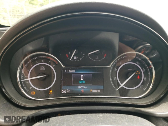 2015 Buick Regal Premium I with VIN 2G4GN5EX1F9156500, listed as a Copart auction lot 58484775 with 114,379 mi miles and Salvage title. Bid and sale history available at DreamBid. Image 9.