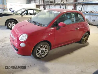 2015 FIAT 500 Pop with VIN 3C3CFFAR3FT695893, listed as a Copart auction lot 73211674 with 97,344 mi miles and Clean Title. Bid and sale history available at carsss.com. Image 1.