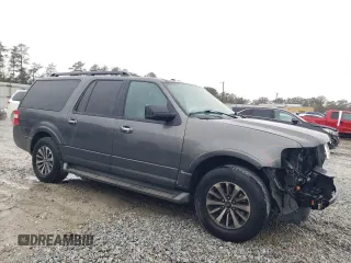 2015 Ford Expedition EL XLT with VIN 1FMJK1HT0FEF00637, listed as a Copart auction lot 80296034 with 154,928 mi miles and Salvage Title. Bid and sale history available at carsss.com. Image 4.