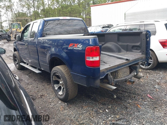 2008 Ford F-150 STX with VIN 1FTRX14W68FA81361, listed as a IAAI auction lot 41801367 with 146,240 mi miles. Bid and sale history available at carsss.com. Image 3.