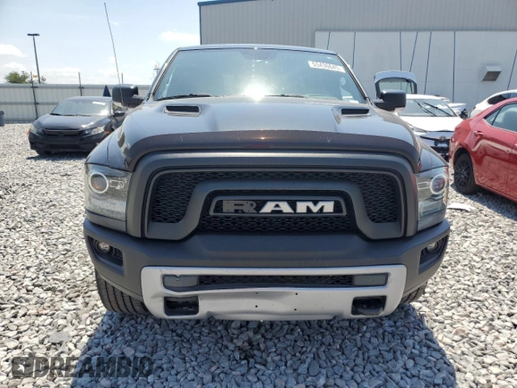 2016 Ram 1500 Rebel with VIN 1C6RR7YT5GS418564, listed as a Copart auction lot 55436645 with 103,949 mi miles and Salvage title. Bid and sale history available at DreamBid. Image 5.