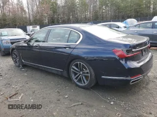 2020 BMW 7 Series 750i xDrive with VIN WBA7U2C08LGJ59707, listed as a Copart auction lot 49145595 with 30,020 mi miles and Salvage title. Bid and sale history available at DreamBid. Image 2.