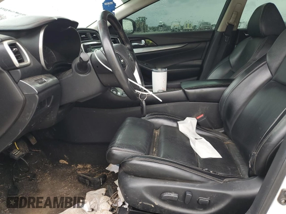 2016 Nissan Maxima SL with VIN 1N4AA6AP4GC403672, listed as a Copart auction lot 58226895 with 153,679 mi miles and Salvage title. Bid and sale history available at DreamBid. Image 7.
