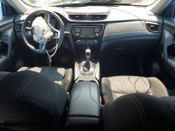 2017 Nissan Rogue S with VIN KNMAT2MV7HP503072, listed as a Copart auction lot 60263205 with 75,185 mi miles and Salvage title. Bid and sale history available at DreamBid. Image 8.