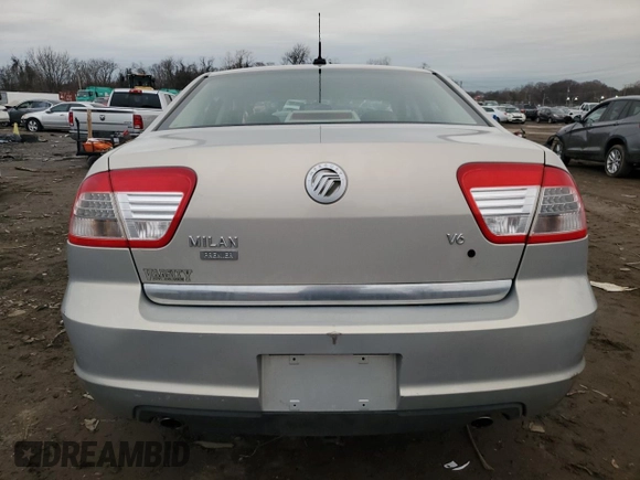 2009 Mercury Milan Premier z VIN 3MEHM08139R624584, wystawiony jako Copart lot #53060605 z przebiegiem 76 603 mil mil oraz Nie do naprawy • Non repairable. Historia ofert i sprzedaży dostępna na DreamBid. Obrazek 6.
