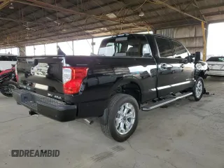 2024 Nissan Titan SV with VIN 1N6AA1FB4RN118307, listed as a Copart auction lot 51018655 with 445 mi miles and Salvage title. Bid and sale history available at DreamBid. Image 3.