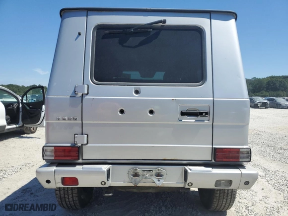 2005 Mercedes-Benz G-Class with VIN WDCYR49E75X160903, listed as a Copart auction lot 69366754 with 261,399 mi miles and Salvage Title. Bid and sale history available at carsss.com. Image 6.