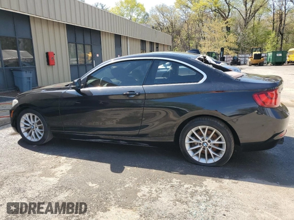 2016 BMW 2 Series 228i xDrive with VIN WBA1G9C53GV726361, listed as a Copart auction lot 52110745 with 88,939 mi miles and Clean title. Bid and sale history available at DreamBid. Image 2.