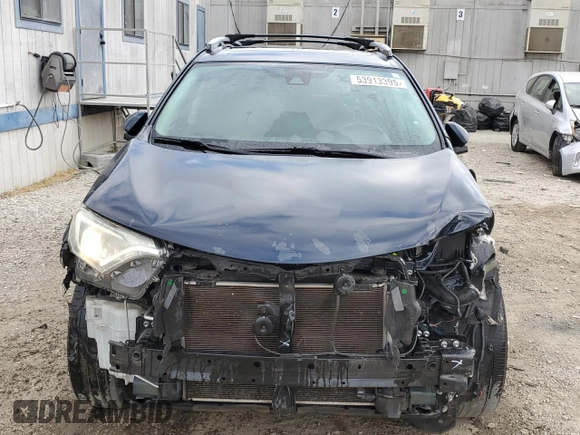 2017 Toyota RAV4 XLE with VIN JTMWFREV7HD098014, listed as a Copart auction lot 53913395 with 131,933 mi miles and Salvage Title. Bid and sale history available at DreamBid. Image 5.