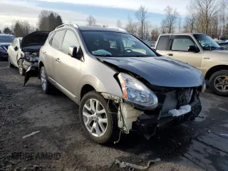 2012 Nissan Rogue S with VIN JN8AS5MT6CW267990, listed as a Copart auction lot 45993685 with 46,334 mi miles and Salvage Title. Bid and sale history available at DreamBid. Image 4.
