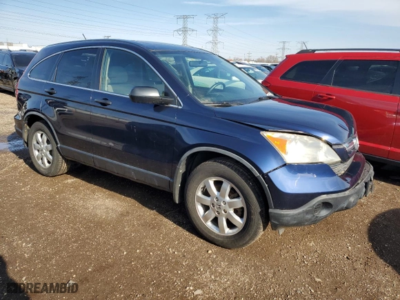 2008 Honda CR-V EX with VIN JHLRE48518C067008, listed as a Copart auction lot 49859625 with 115,840 mi miles and Salvage Title. Bid and sale history available at carsss.com. Image 4.