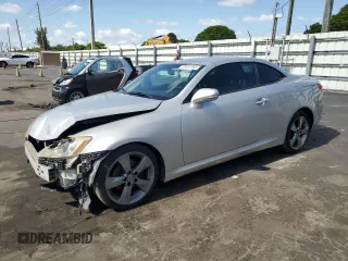 2010 Lexus IS 250 C z VIN JTHFF2C20A2506434, wystawiony jako Copart lot #55491365 z przebiegiem 203 942 mil mil oraz Szkoda całkowita • Salvage title. Historia ofert i sprzedaży dostępna na DreamBid. Obrazek 1.