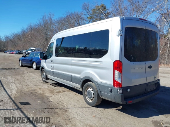 2016 Ford Transit Passenger XL with VIN 1FBZX2CM5GKA20891, listed as a IAAI auction lot 41677359 with 83,119 mi miles. Bid and sale history available at carsss.com. Image 3.