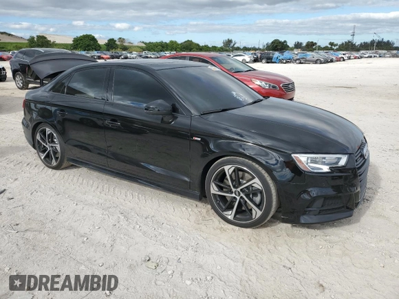 2020 Audi A3 Sedan S line Premium with VIN WAUBEGFF6LA104938, listed as a Copart auction lot 50081994 with 16,969 mi miles. Bid and sale history available at carsss.com. Image 4.