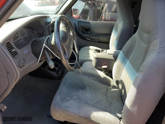 2002 Ford Ranger XL Fleet with VIN 1FTYR44V12PB67600, listed as a Copart auction lot 47360975 with 177,151 mi miles and Salvage Title. Bid and sale history available at carsss.com. Image 7.