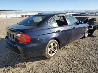 2008 BMW 3 Series 328i with VIN WBAVA37578NL54356, listed as a Copart auction lot 42912145 with 153,166 mi miles and Salvage Title. Bid and sale history available at DreamBid. Image 3.